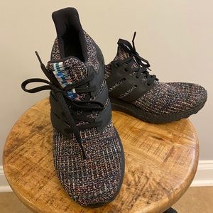 Worn once! Adidas UltraBoost Core in Glow Green